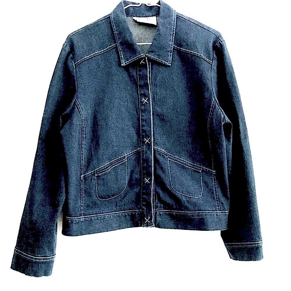 Vintage M.P. Michael Phillips Jean Jacket Size Medium